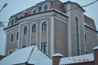 Декоративная отделка фасада под камень